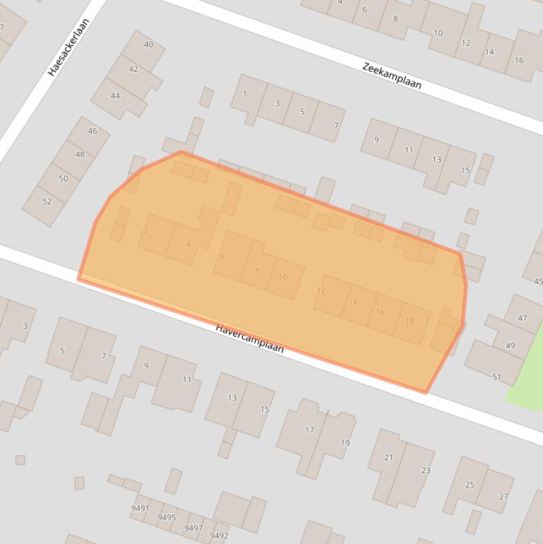 Kaart van postcodegebied 1851XD.