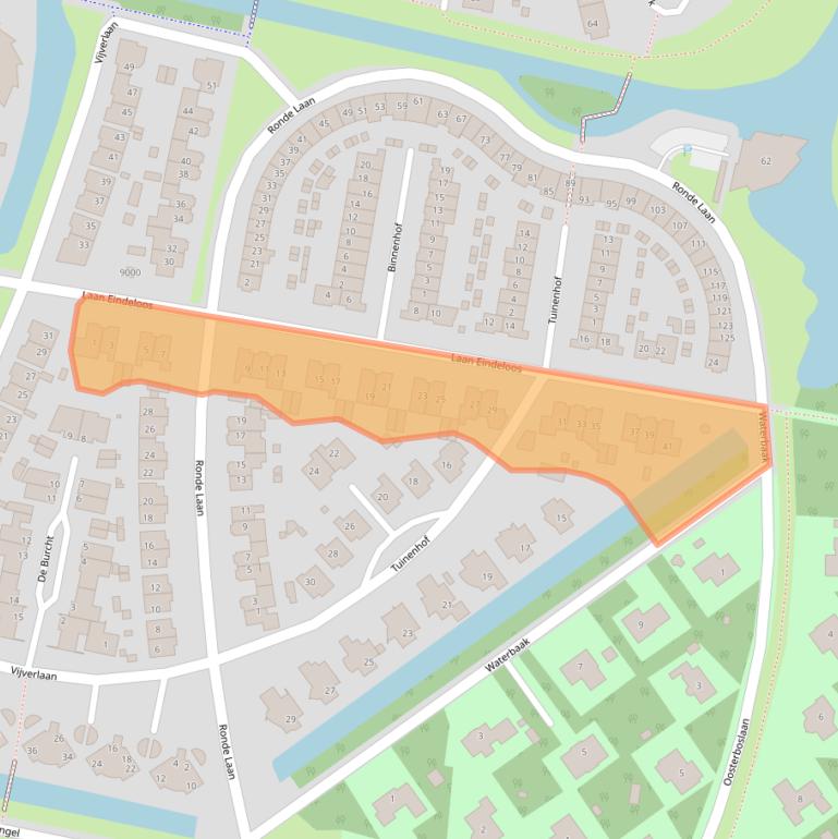 Kaart van postcodegebied 1851ZM.