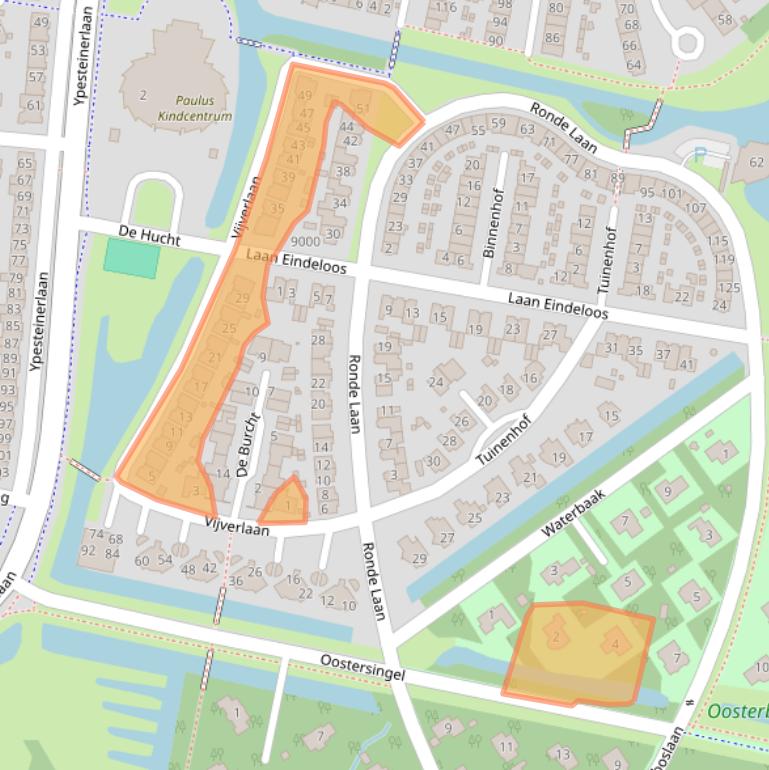 Kaart van postcodegebied 1851ZV.