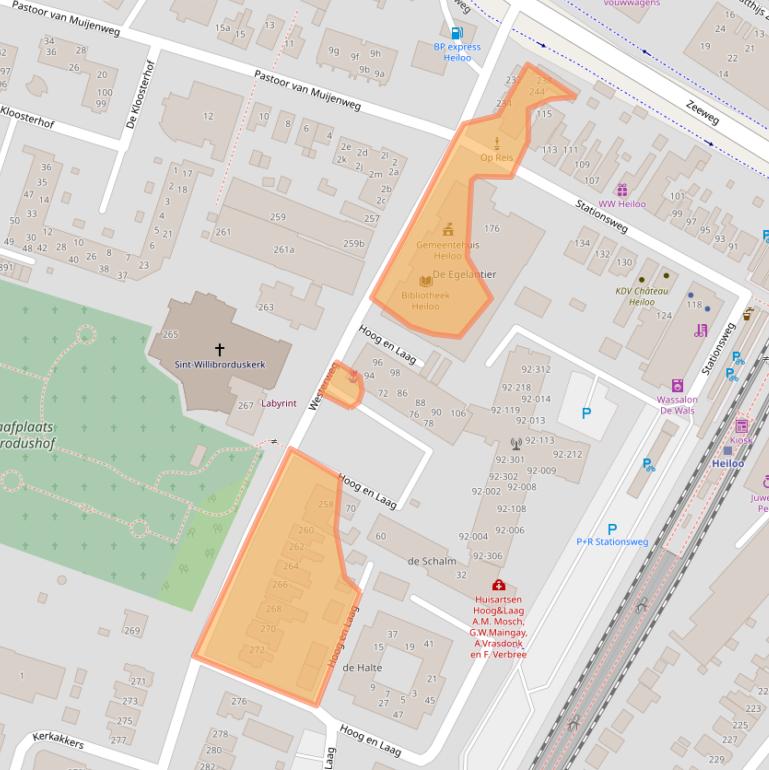 Kaart van postcodegebied 1852AR.