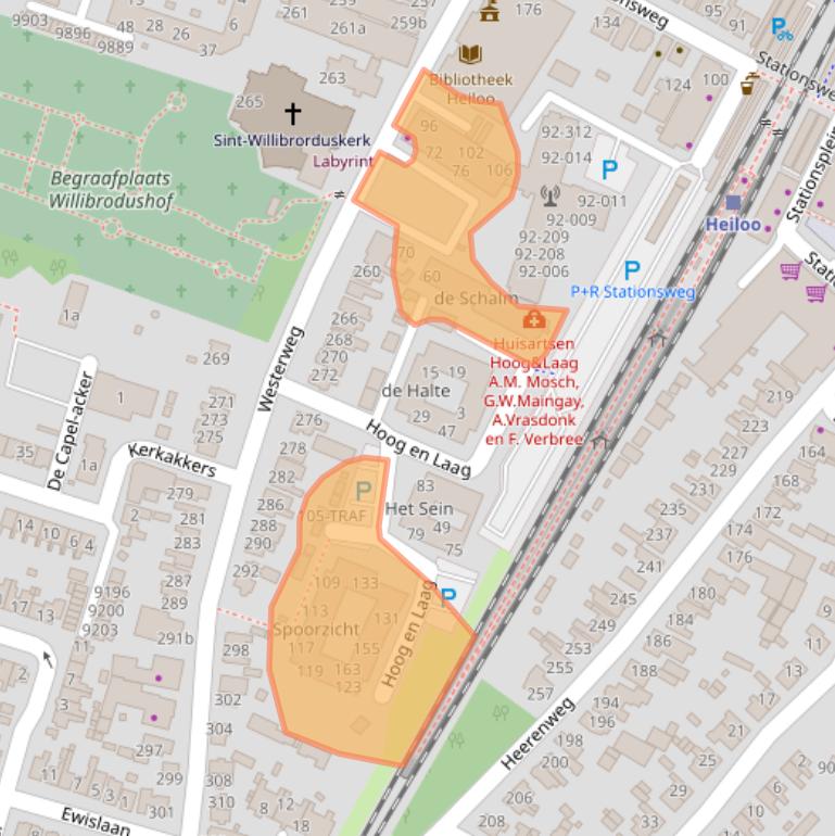 Kaart van postcodegebied 1852AX.