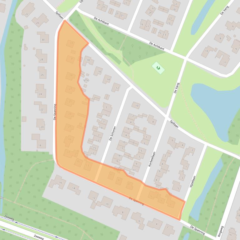 Kaart van postcodegebied 1852BG.