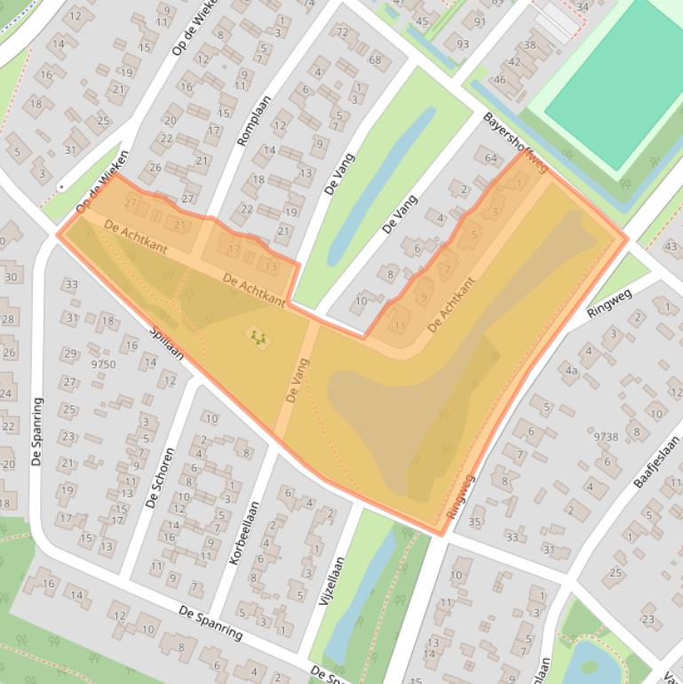 Kaart van postcodegebied 1852BV.