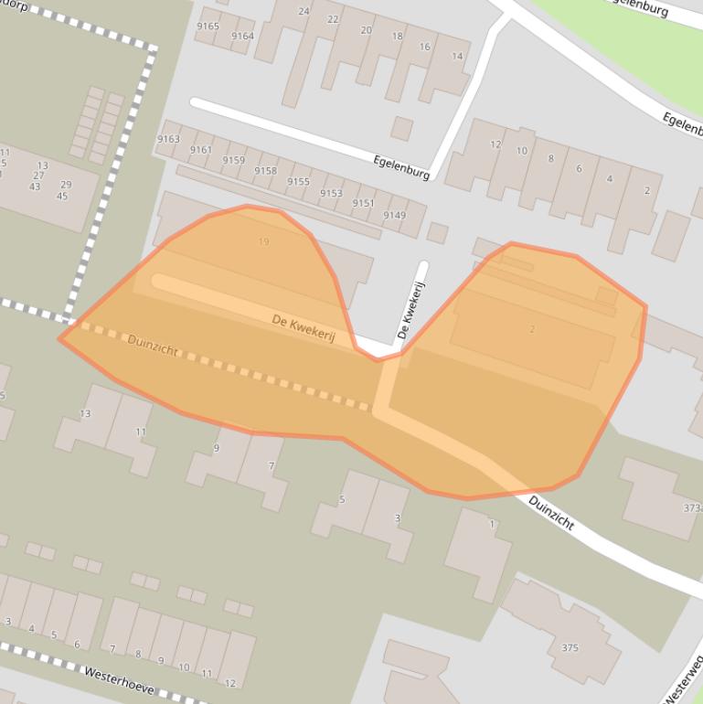 Kaart van postcodegebied 1852JK.