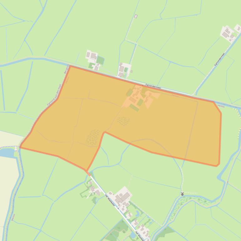 Kaart van postcodegebied 1852RK.