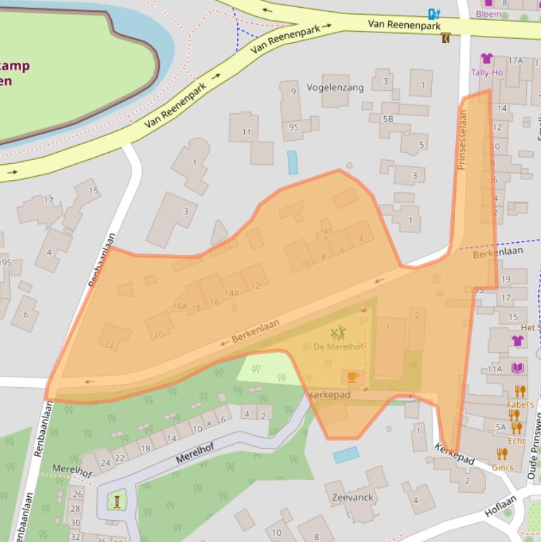 Kaart van postcodegebied 1861CV.