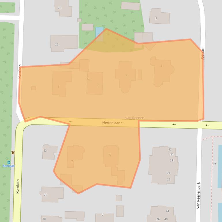 Kaart van postcodegebied 1861EJ.