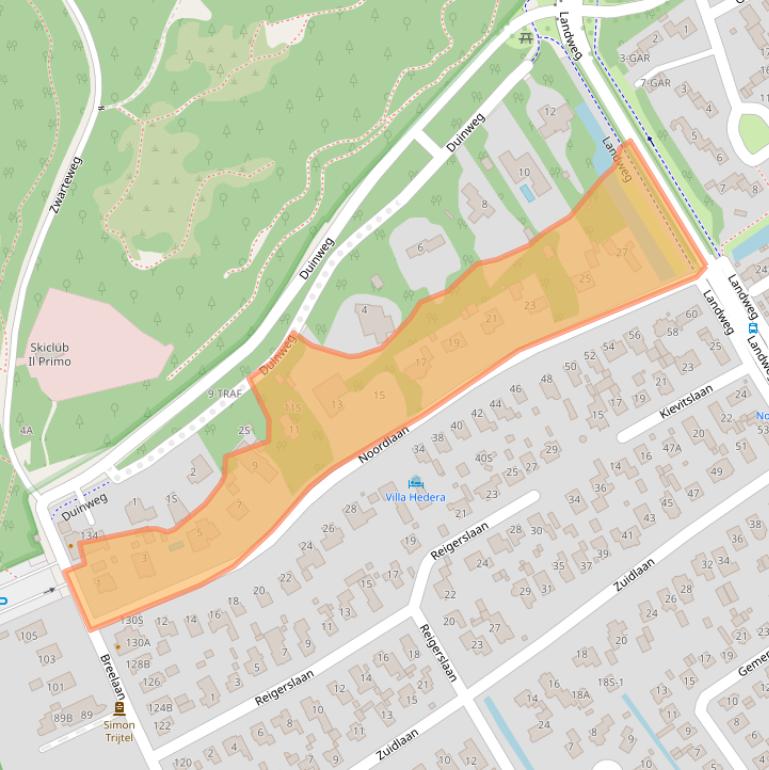 Kaart van postcodegebied 1861GM.