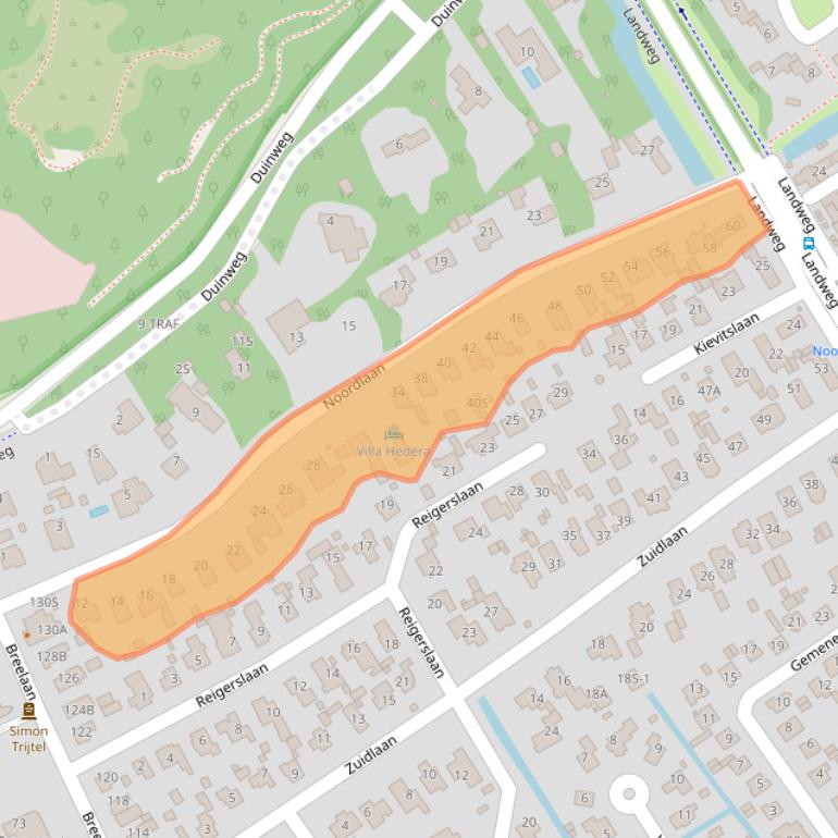 Kaart van postcodegebied 1861GN.