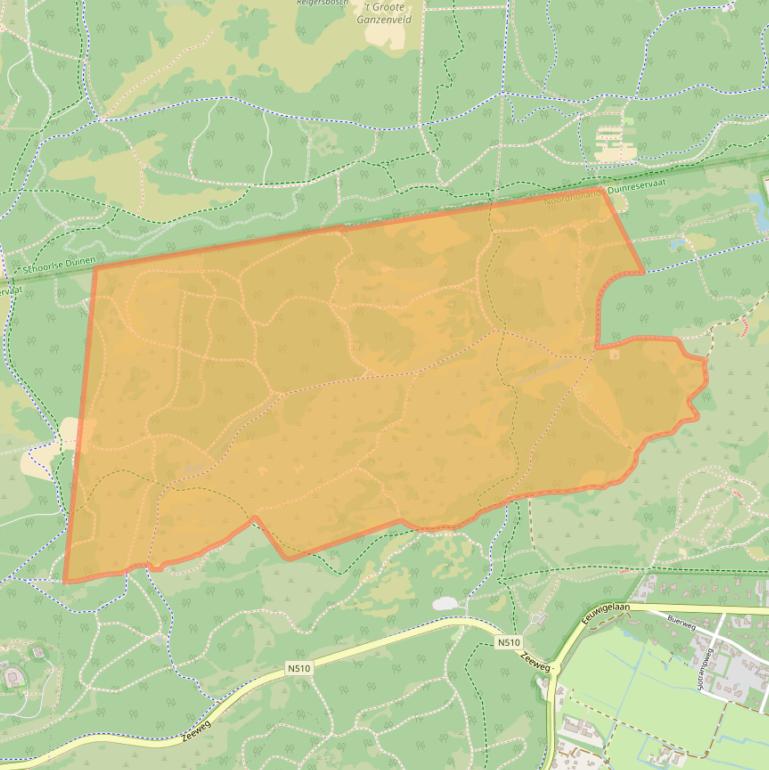 Kaart van postcodegebied 1861GW.