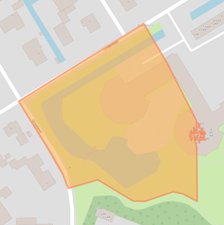 Kaart van postcodegebied 1861HB.