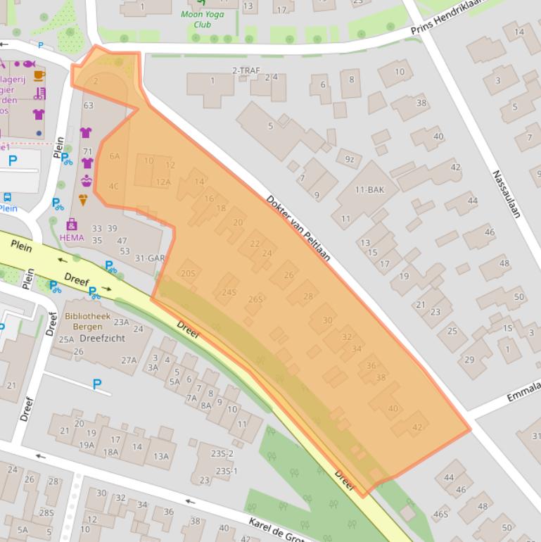 Kaart van postcodegebied 1861KC.