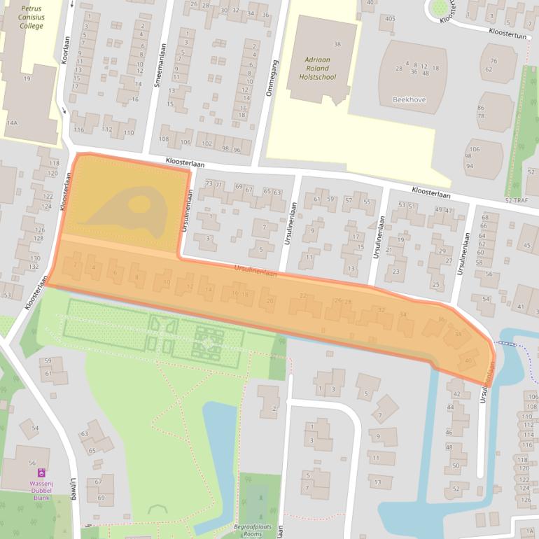 Kaart van postcodegebied 1861SN.