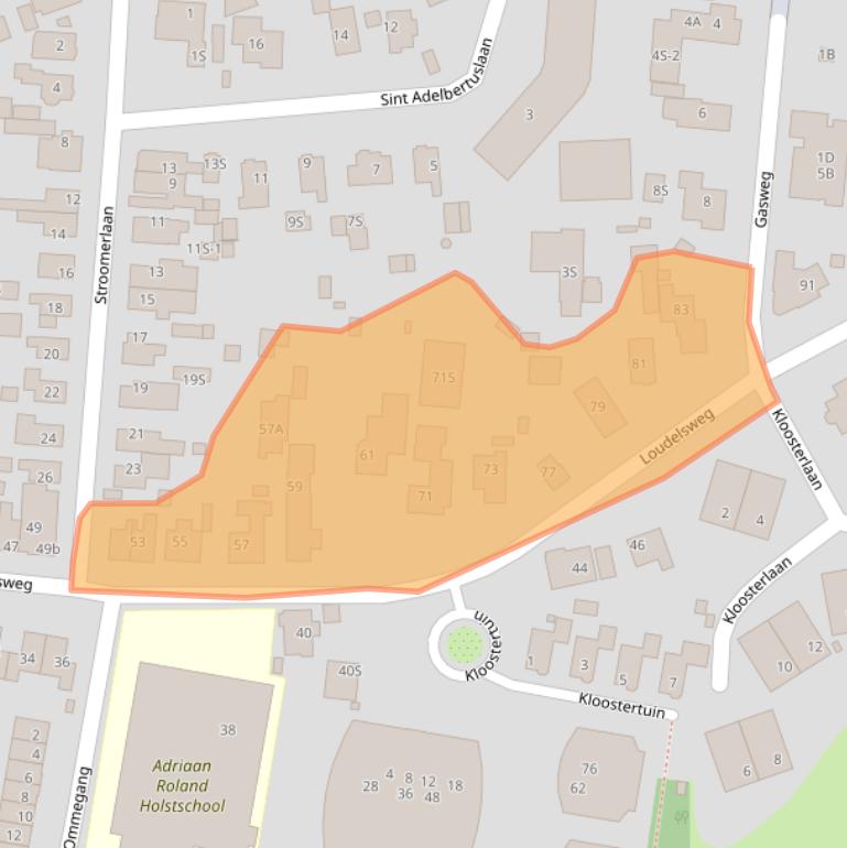 Kaart van postcodegebied 1861TD.