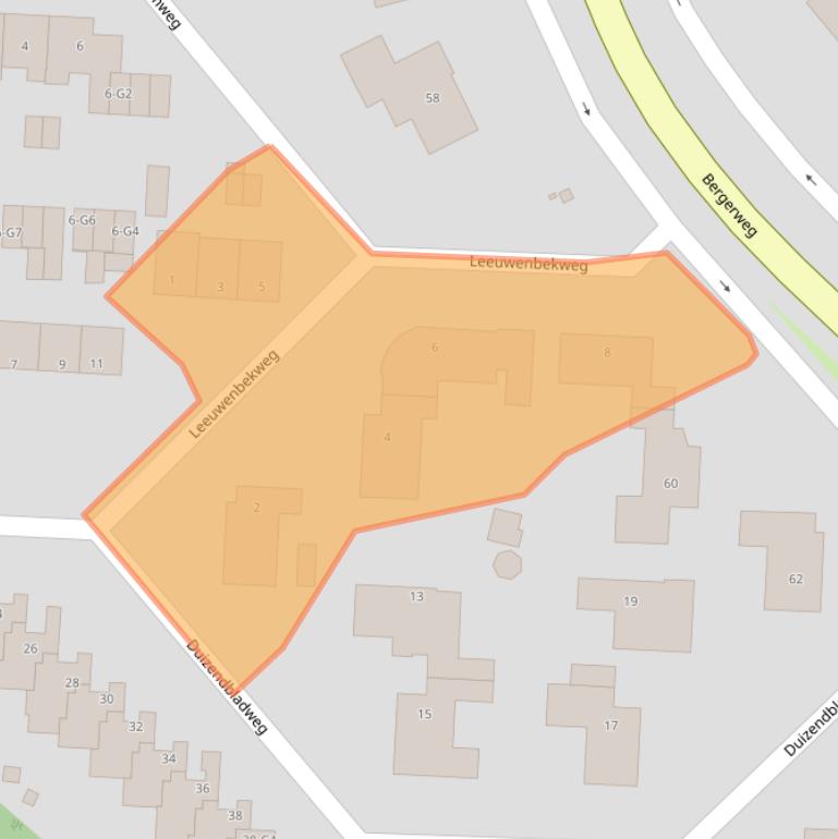 Kaart van postcodegebied 1861XK.