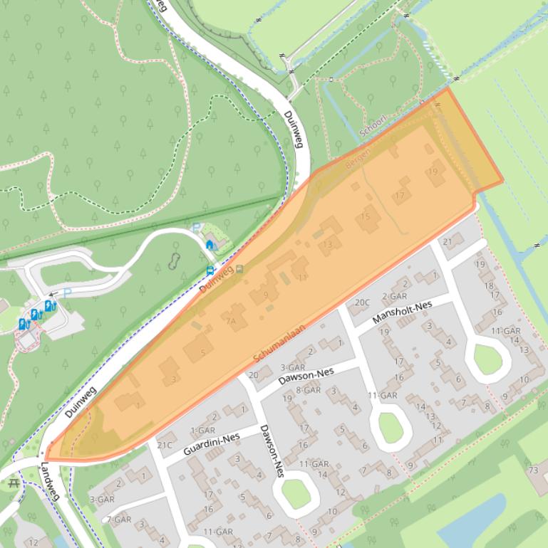 Kaart van postcodegebied 1862AA.