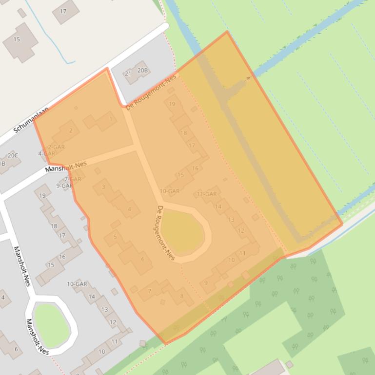 Kaart van postcodegebied 1862AB.