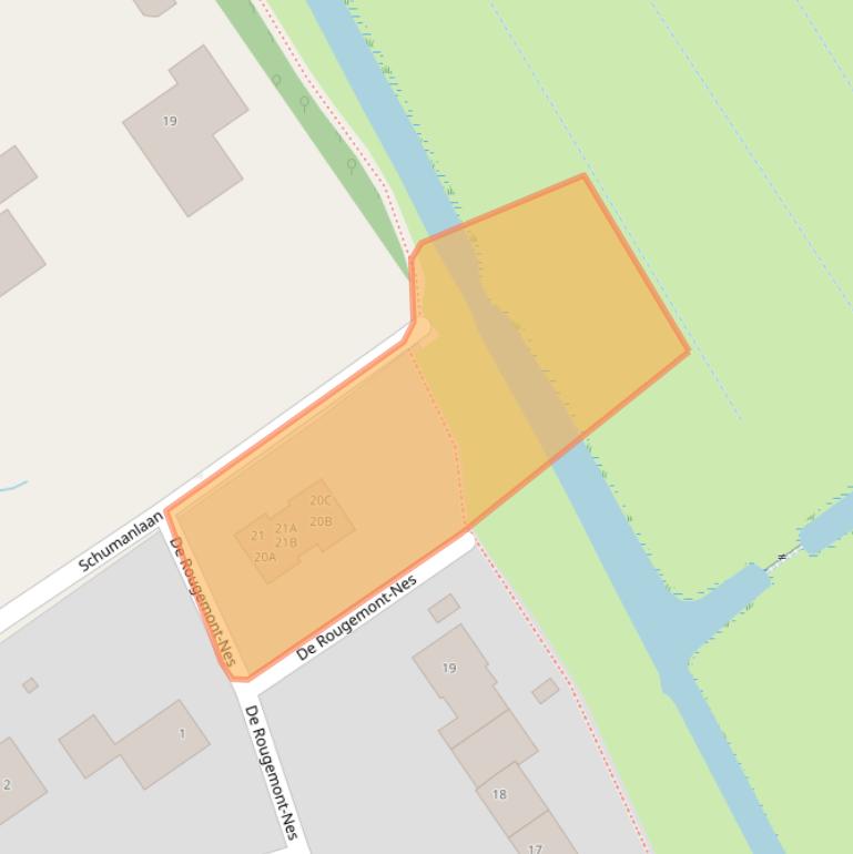 Kaart van postcodegebied 1862AC.