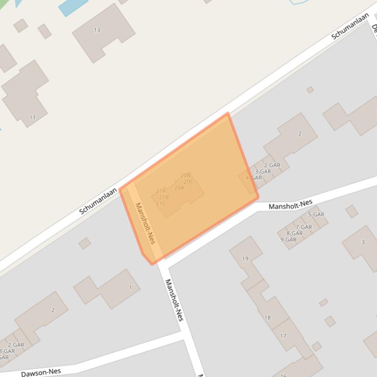 Kaart van postcodegebied 1862AE.