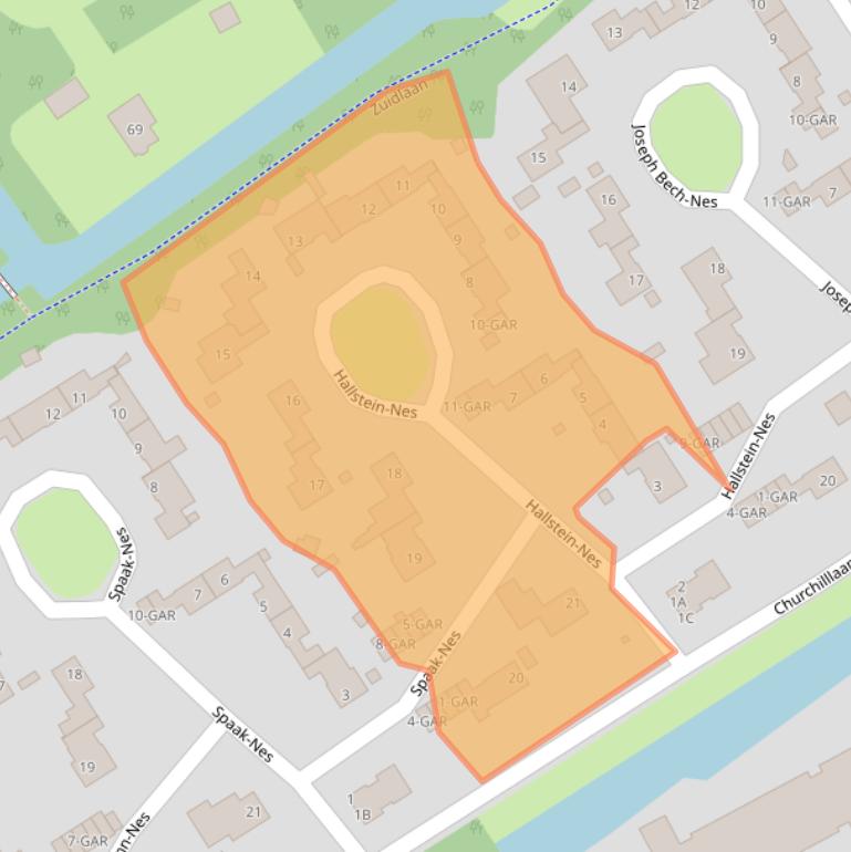 Kaart van postcodegebied 1862AS.