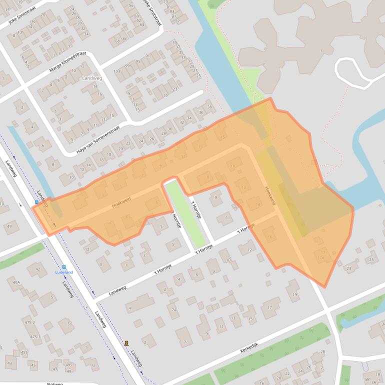 Kaart van postcodegebied 1862BA.