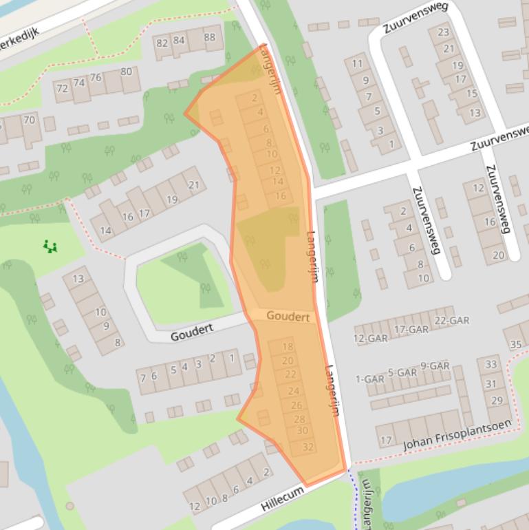 Kaart van postcodegebied 1862BN.