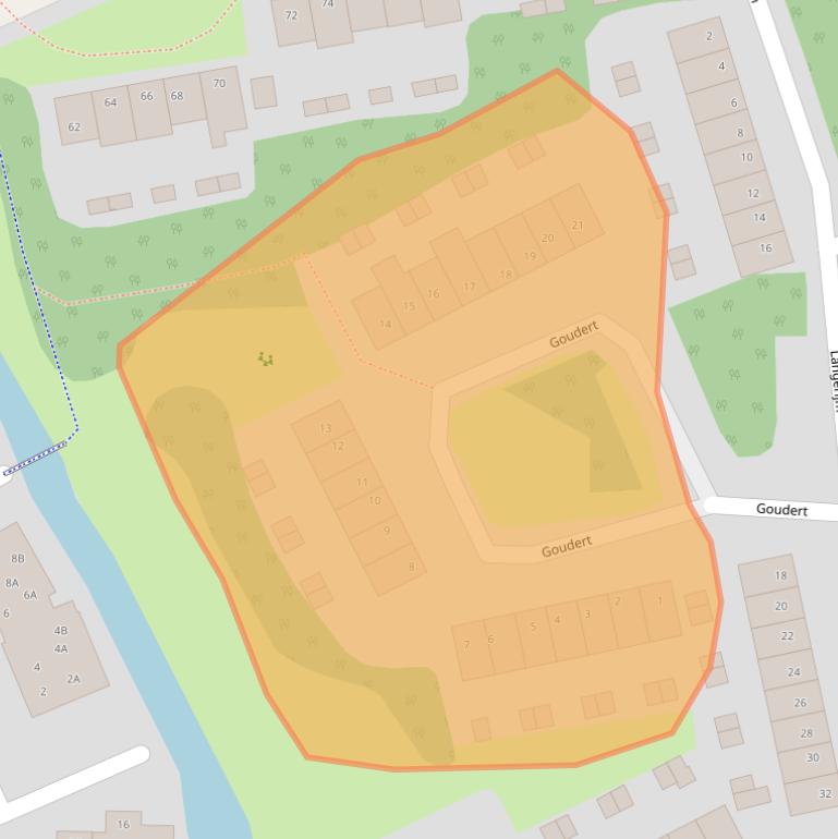 Kaart van postcodegebied 1862BP.