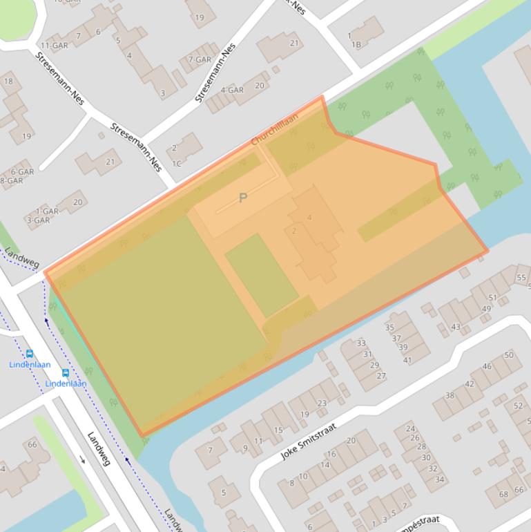 Kaart van postcodegebied 1862BZ.