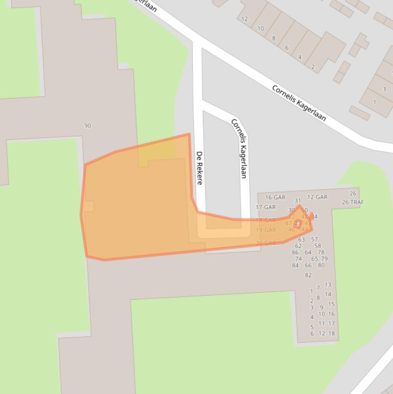 Kaart van postcodegebied 1862CP.