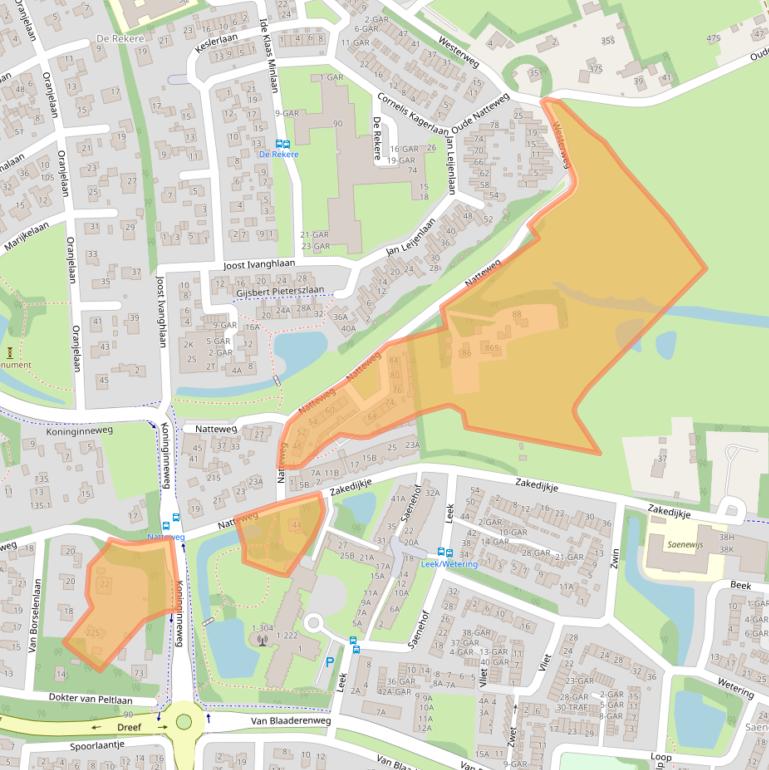 Kaart van postcodegebied 1862CZ.