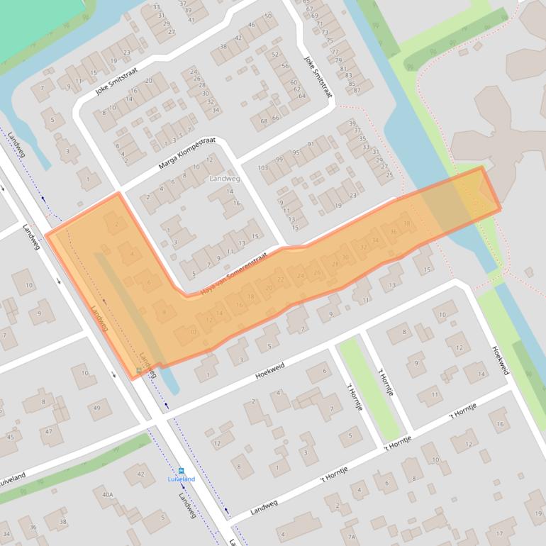 Kaart van postcodegebied 1862DB.