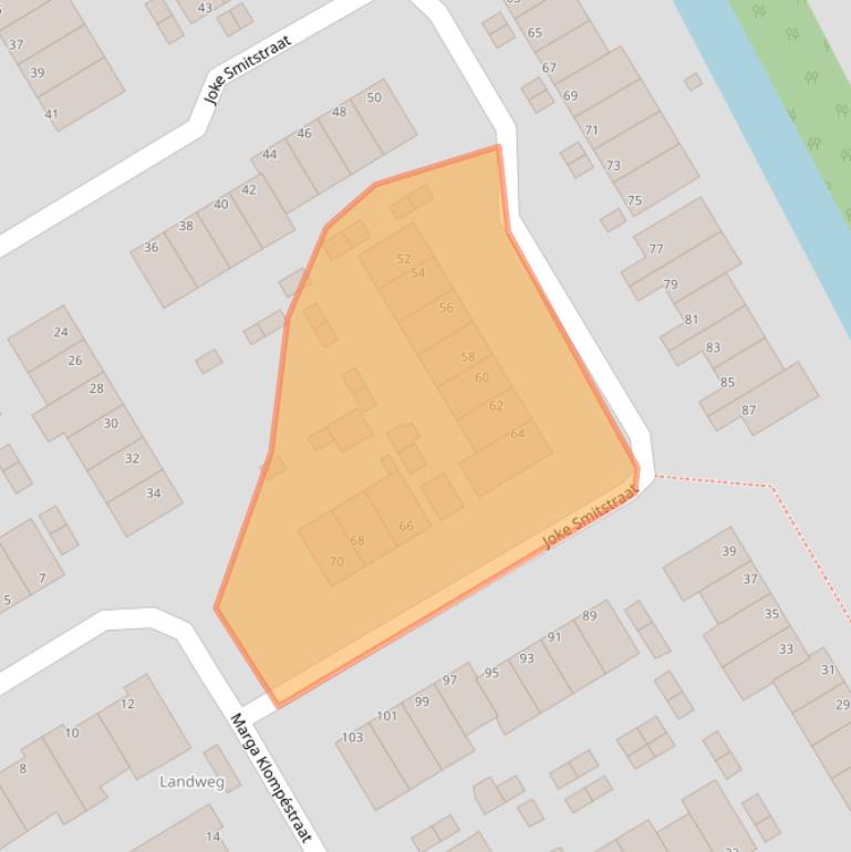 Kaart van postcodegebied 1862DH.