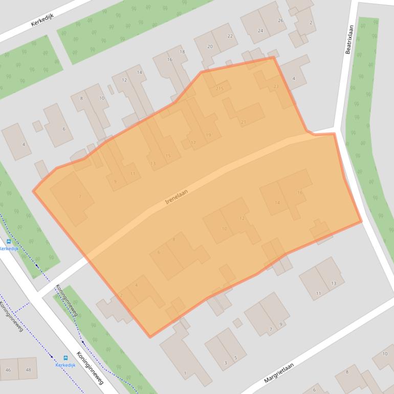 Kaart van postcodegebied 1862EB.