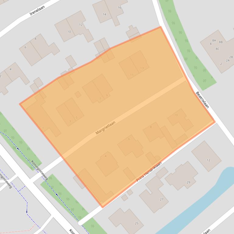 Kaart van postcodegebied 1862EC.