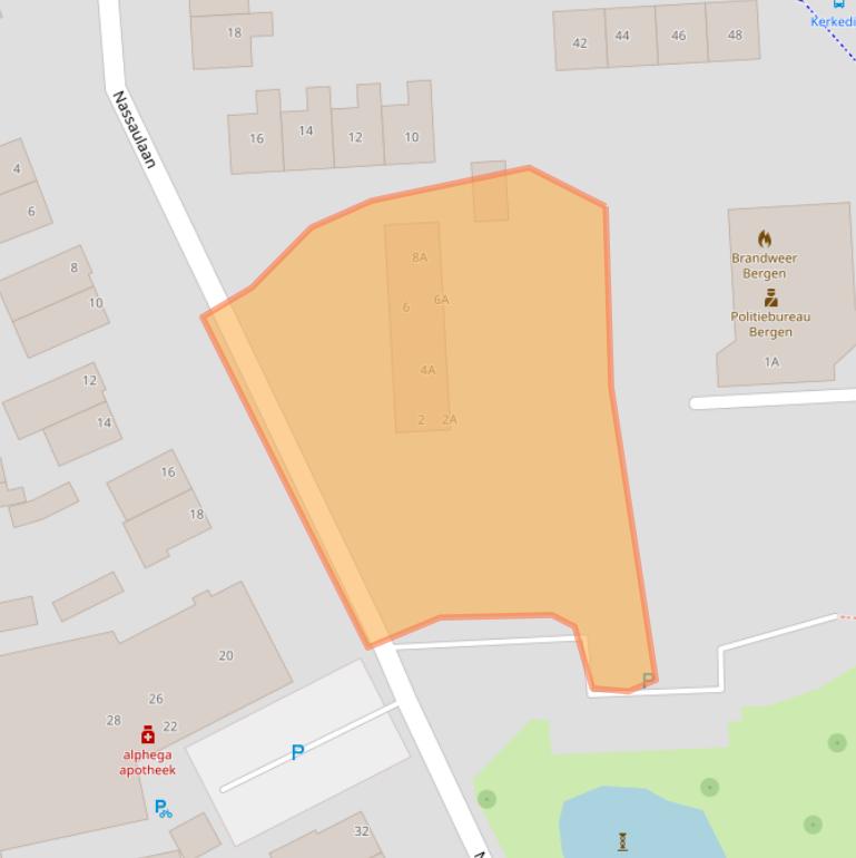 Kaart van postcodegebied 1862EE.