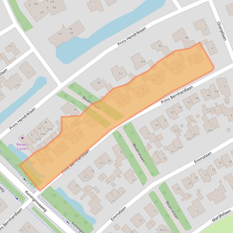 Kaart van postcodegebied 1862EN.