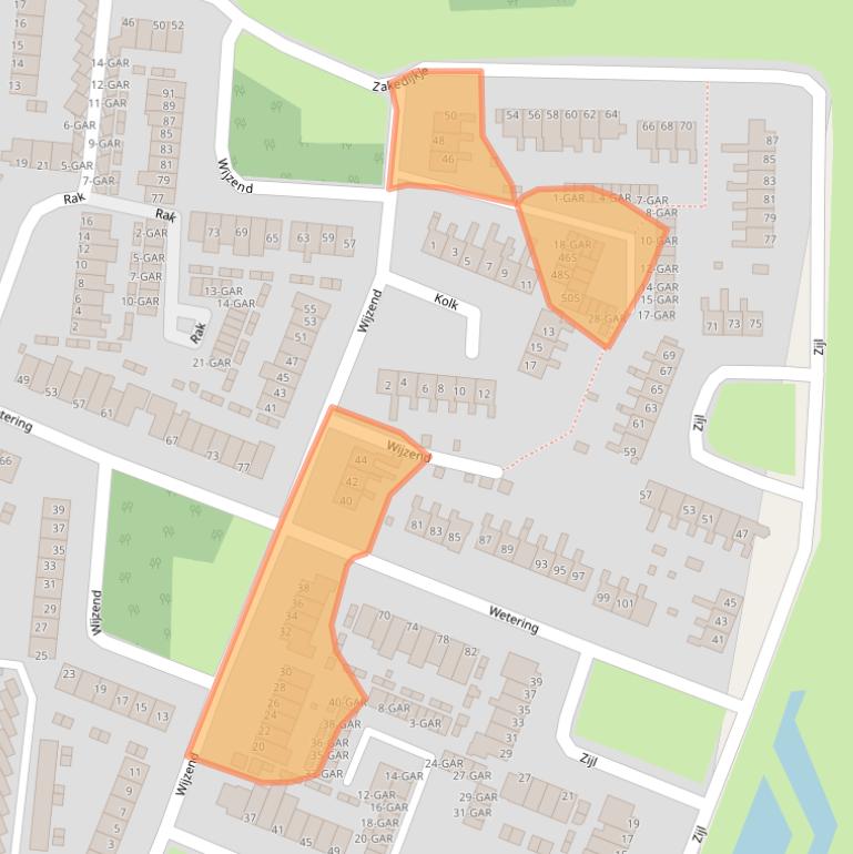 Kaart van postcodegebied 1862HJ.