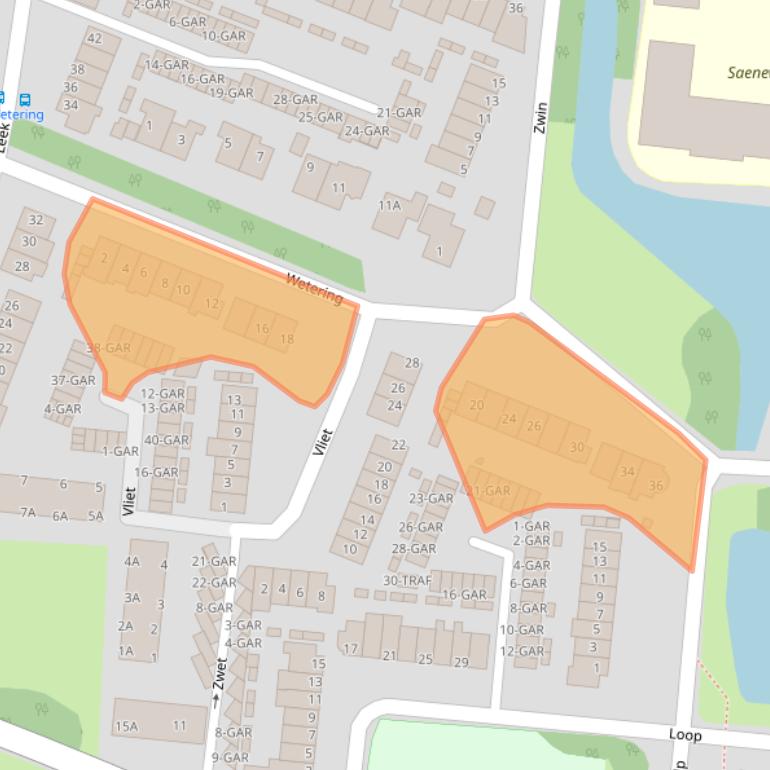 Kaart van postcodegebied 1862HS.
