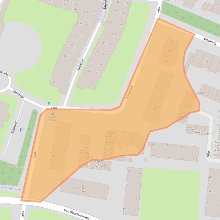 Kaart van postcodegebied 1862JC.