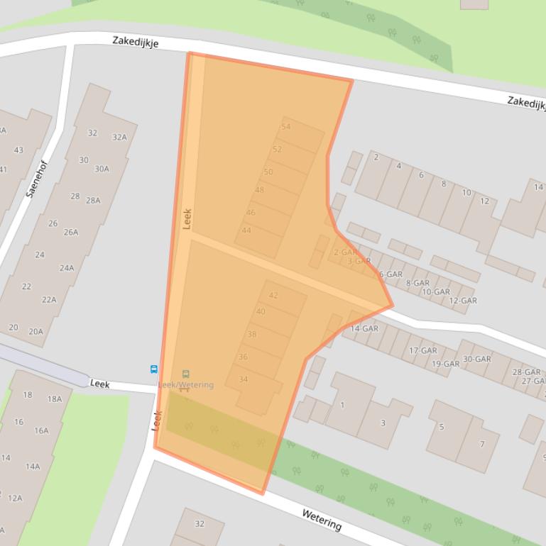 Kaart van postcodegebied 1862JD.