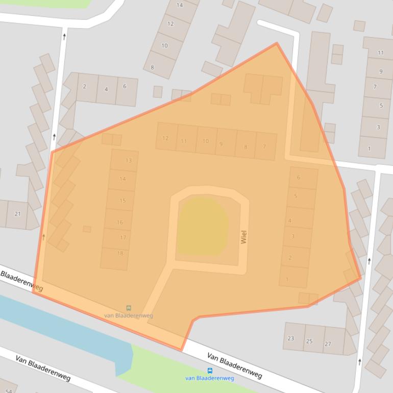 Kaart van postcodegebied 1862JK.