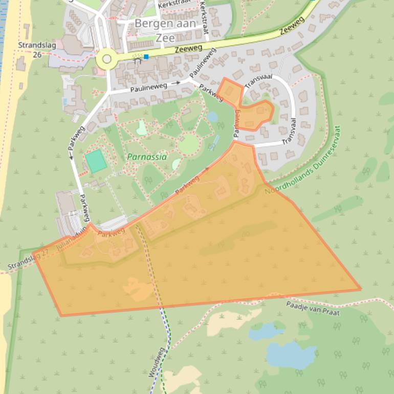 Kaart van postcodegebied 1865AE.