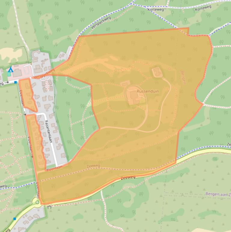 Kaart van postcodegebied 1865BM.