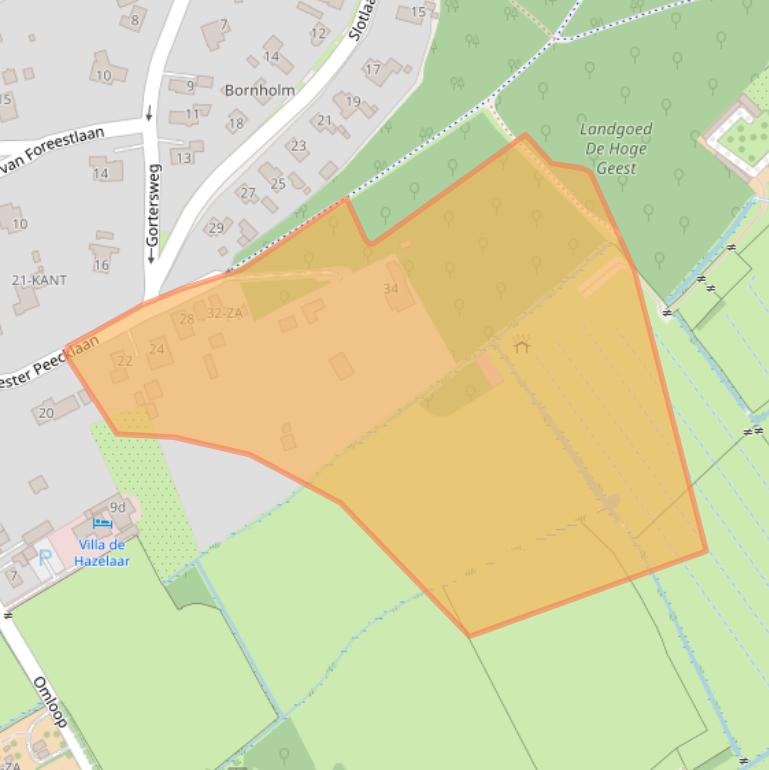 Kaart van postcodegebied 1871BB.