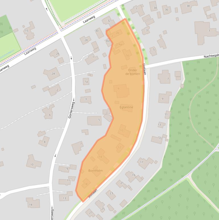 Kaart van postcodegebied 1871BD.