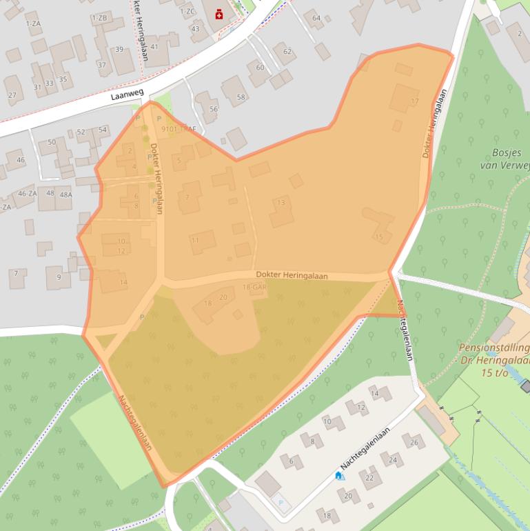 Kaart van postcodegebied 1871BG.