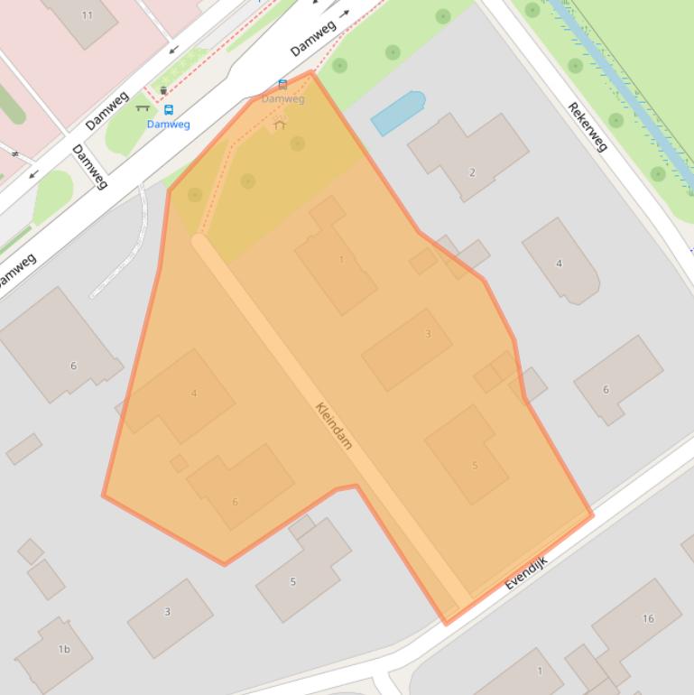 Kaart van postcodegebied 1871BS.