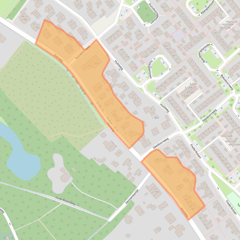 Kaart van postcodegebied 1871CP.