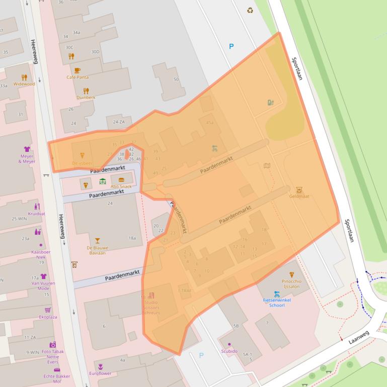 Kaart van postcodegebied 1871CV.