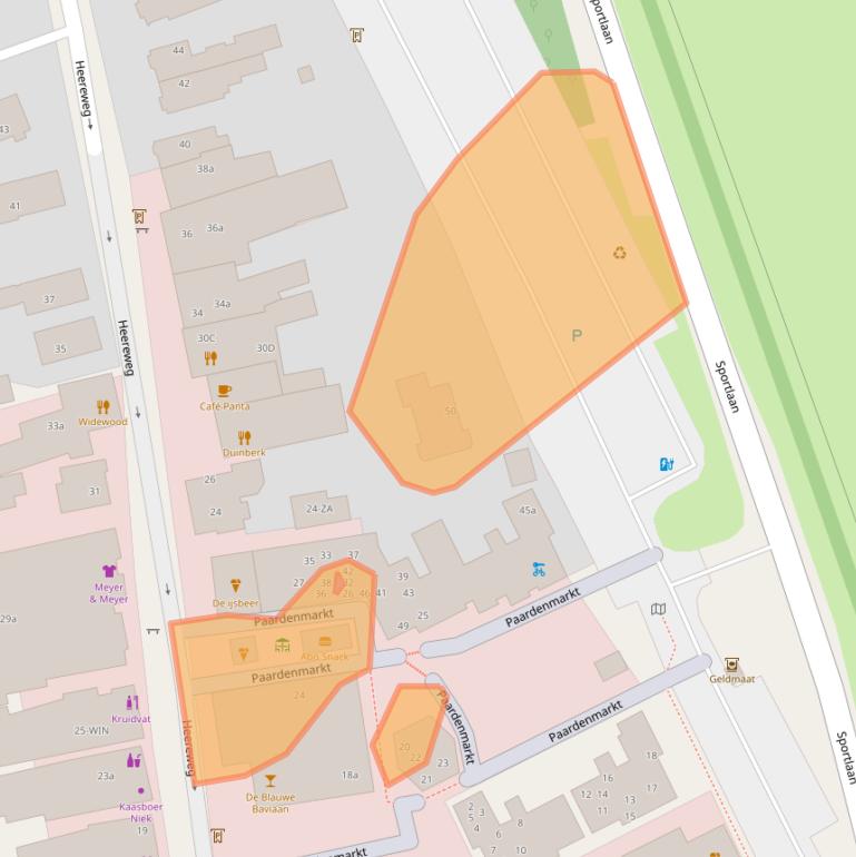 Kaart van postcodegebied 1871CW.